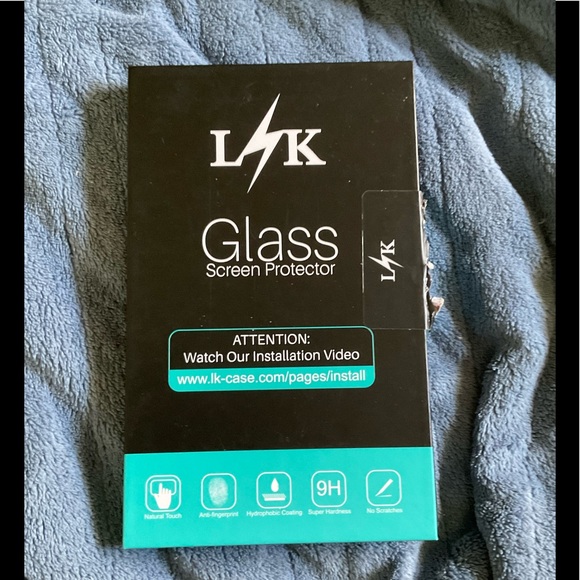 LϟK Tempered Glass Screen Protector, Full Cover, Easy Install - Picture 2 of 5